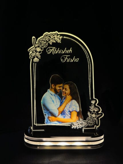 Personalized Acrylic Night Lamp with Customized Box